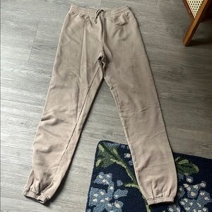 SKIMS Tan Jogger Pants